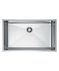 Chiuvetă bucătărie - 2696 | oțel inoxidabil | 74x44 cm | Periat