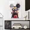 Tablou înrămat UV-1213 - 70 x 100 | Multicolor