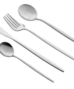 Set tacâmuri (24 buc) Line 24 - Silver - 196RWE1812 | oțel inoxidabil 100% | Argintiu