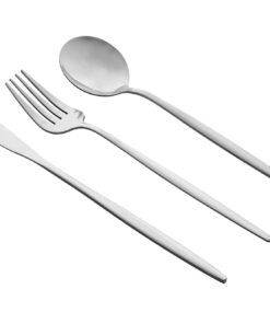 Set tacâmuri (18 buc) Line 18 - Silver - 196RWE1814 | oțel inoxidabil 100% | Argintiu