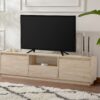 Comodă Vanguard - Travertine | PAL melaminat 18mm | 160 x 42 x 30 cm | Travertin