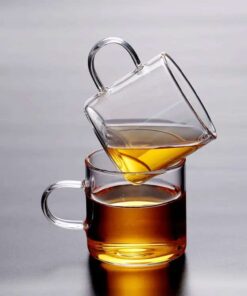 Set cești cafea (2 buc) 6li Espresso - 244VTR1107 | sticlă 100% | 5,5 x 4,8 cm | Transparent