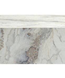 Masă de cafea Prizma - Freesia Marble | MDF 18mm | 90 x 35 x 90 cm | Freesia Marble