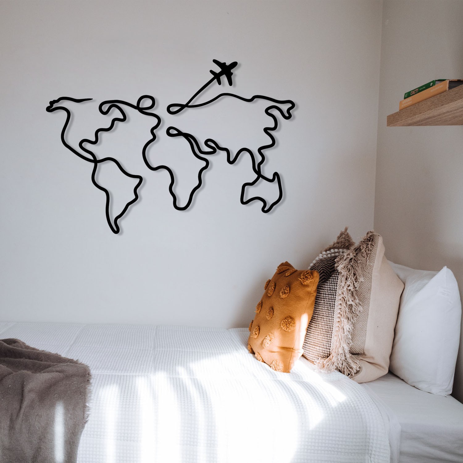 Decorațiune metal Mozzafiato | Negru