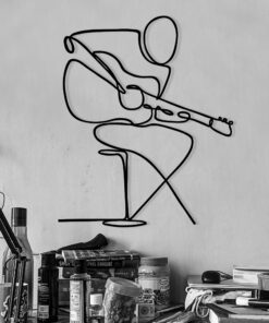 Decorațiune metal Sentimiento 332 | Negru