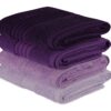 Set prosoape mâini (4 buc) Rainbow - Lilac - 317HBY1257 | 100% cotton | 50x90 cm | Light Lilac, Lila, Mov