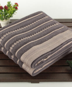 Set prosoape mâini (2 buc) Bombeli - Black - 321SHS1212 | 100% cotton | 50x90 cm | Negru, Crem