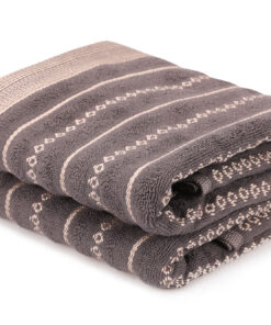 Set prosoape mâini (2 buc) Bombeli - Black - 321SHS1212 | 100% cotton | 50x90 cm | Negru, Crem
