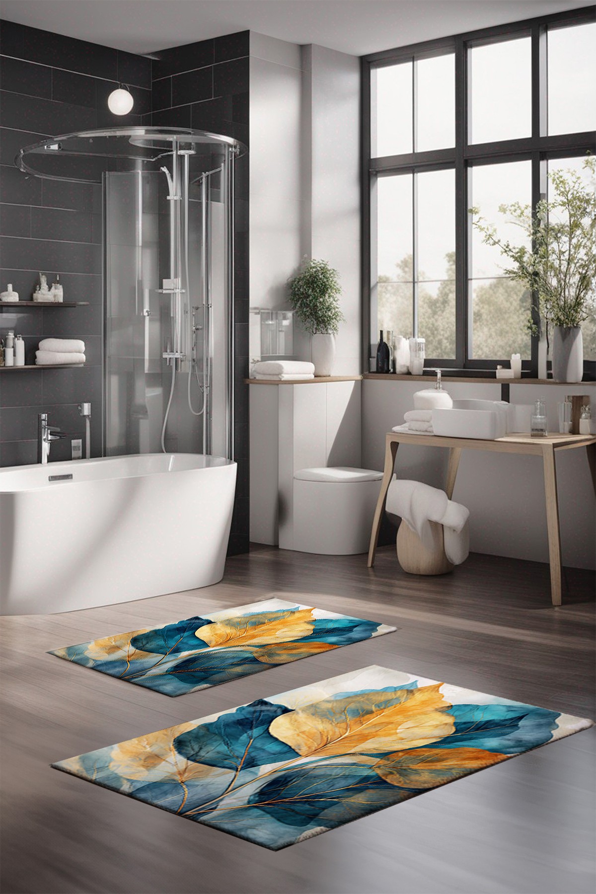 Set covorașe baie (2 buc) CT-5411 - 323CTW1511