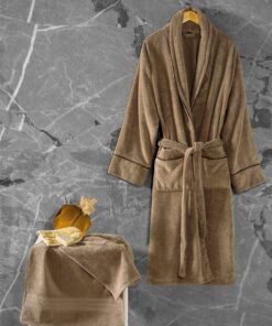 Set halate baie Exclusive - Beige - 338CTN1721 | 100% cotton | 50x90 cm | Bej