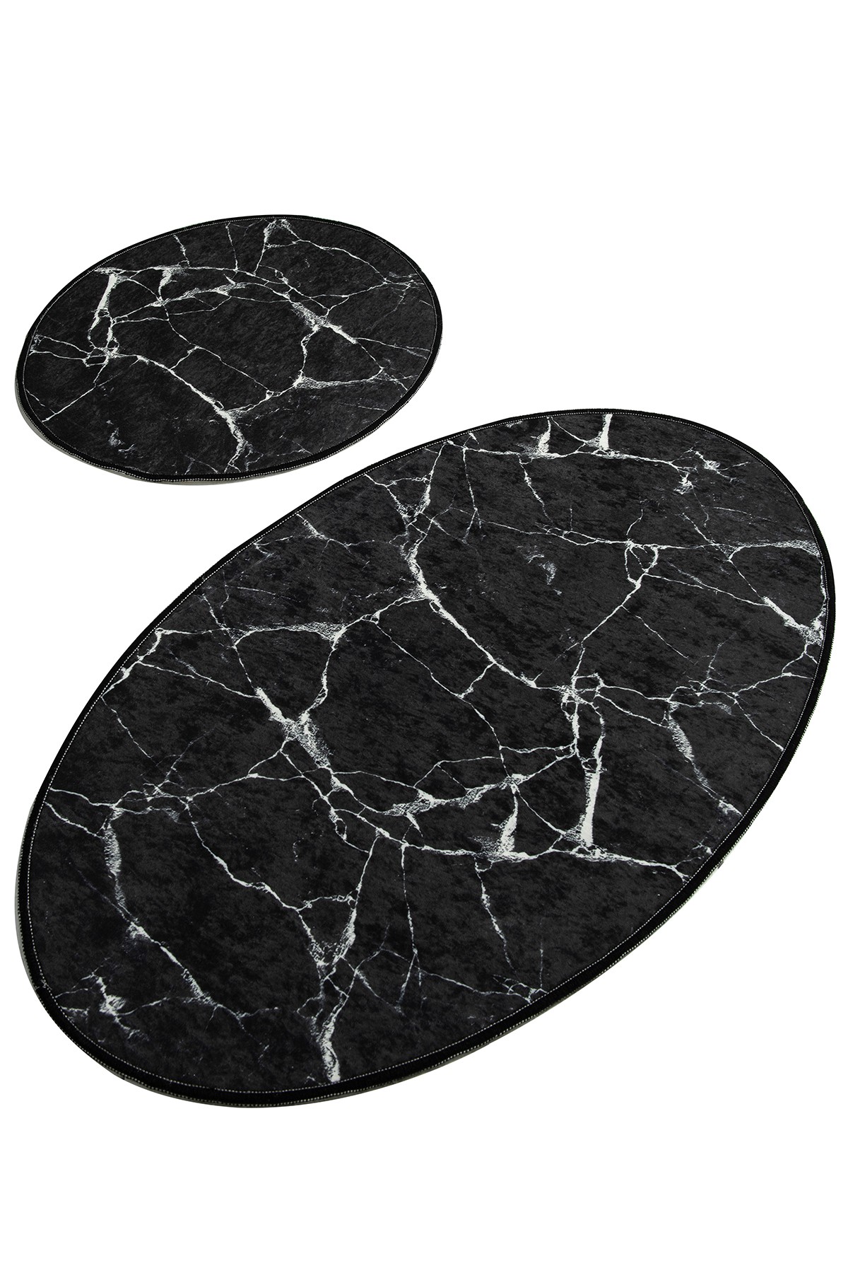 Set covorașe baie (2 buc) Marble Djt - 359CHL1539 | 100% polyester | 60x100 cm