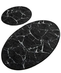Set covorașe baie (2 buc) Marble Djt - 359CHL1539 | 100% polyester | 60x100 cm