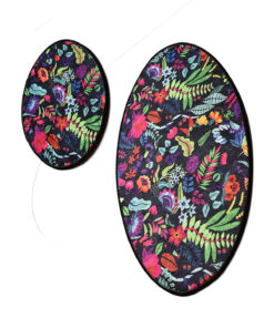 Set covorașe baie (2 buc) Pictura - Black - 359CHL2479 | 100% polyester | 60x100 cm