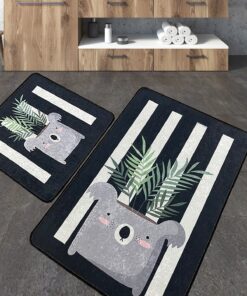 Set covorașe baie (2 buc) Rovio - 359CHL5261 | 100% polyester | 50x60 cm