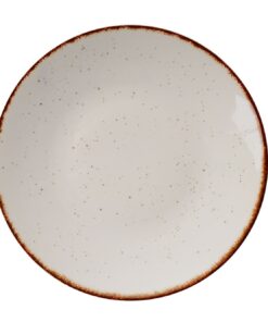 Set masă (24 buc) GBSATN24KY458KH - 387GRP1381 | porțelan 100% | 25 x 25 x 3 cm | Alb