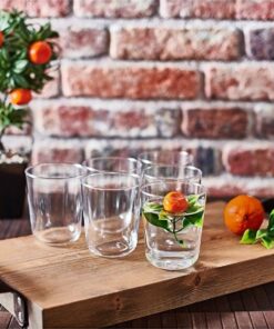 Set pahare (6 buc) PB-420542 - 409PBH1110 | sticlă 100% | 8 x 8 x 9,5 cm | Transparent