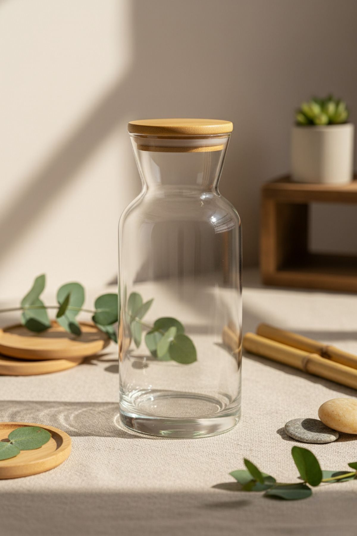 Set sticle (2 buc) F10000176 - 409PBH1169 | sticlă 100% | 8 x 8 x 24 cm | Transparent
