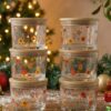 Set caserole depozitare (12 buc) F10000197 - 409PBH1418 | sticlă 100% | 8 x 8 x 5 cm | Transparent