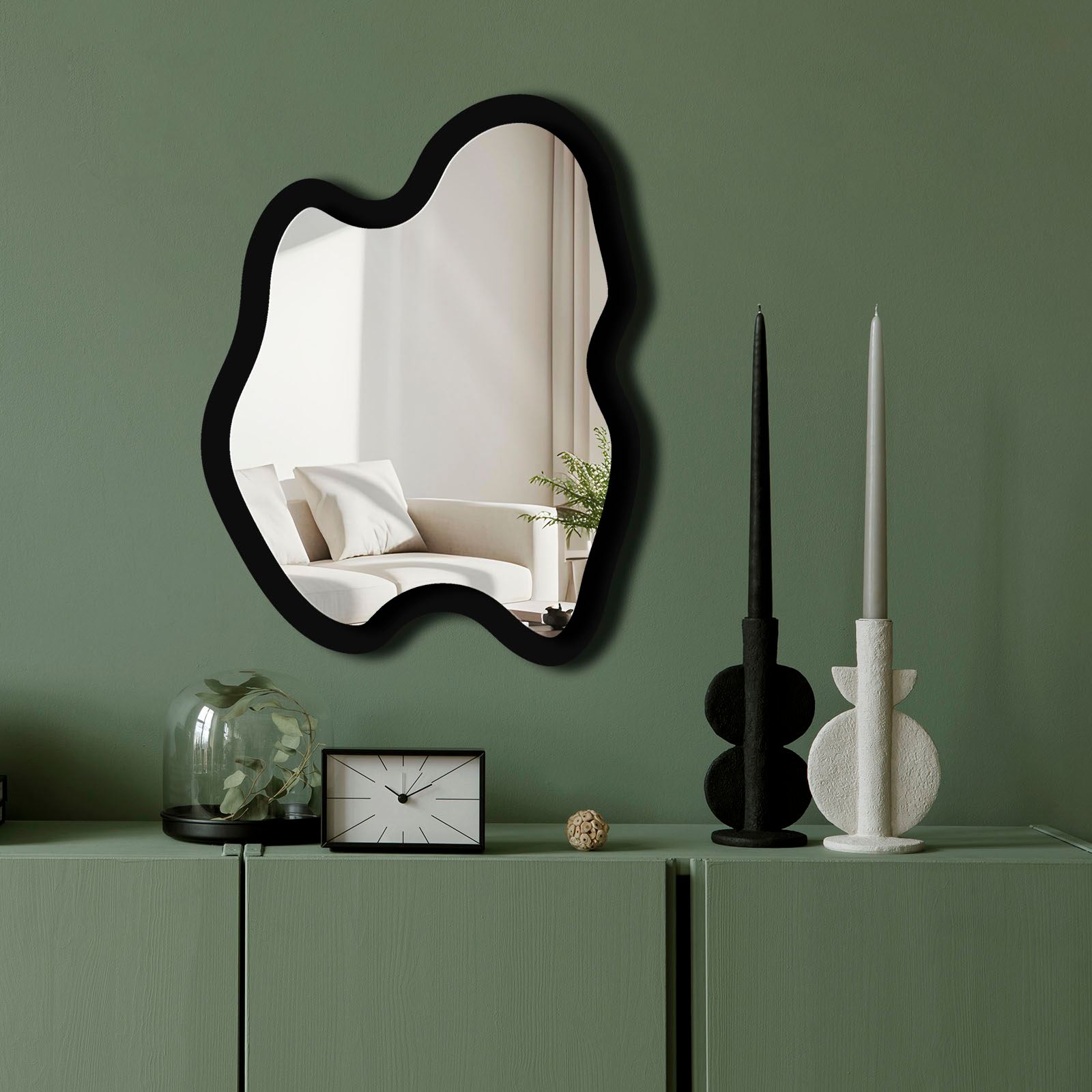 Oglindă decorativă Ozgl505 - Silver