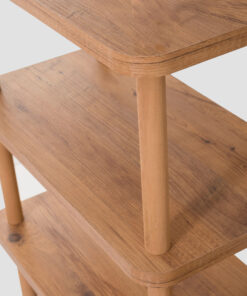 Bibliotecă Step | PAL melaminat 25mm | 80 x 75 x 28 cm | Pin Atlantic