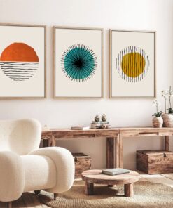 Tablou MDF Huhu12 - 50 x 35 | MDF, lemn masiv 3mm | Multicolor