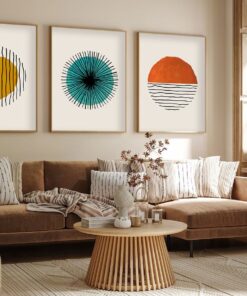 Tablou MDF Huhu12 - 50 x 35 | MDF, lemn masiv 3mm | Multicolor