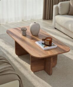 Masă de cafea Akira - Atlantic Pine | PAL melaminat 18mm | 120 x 41 x 60 cm | Pin Atlantic