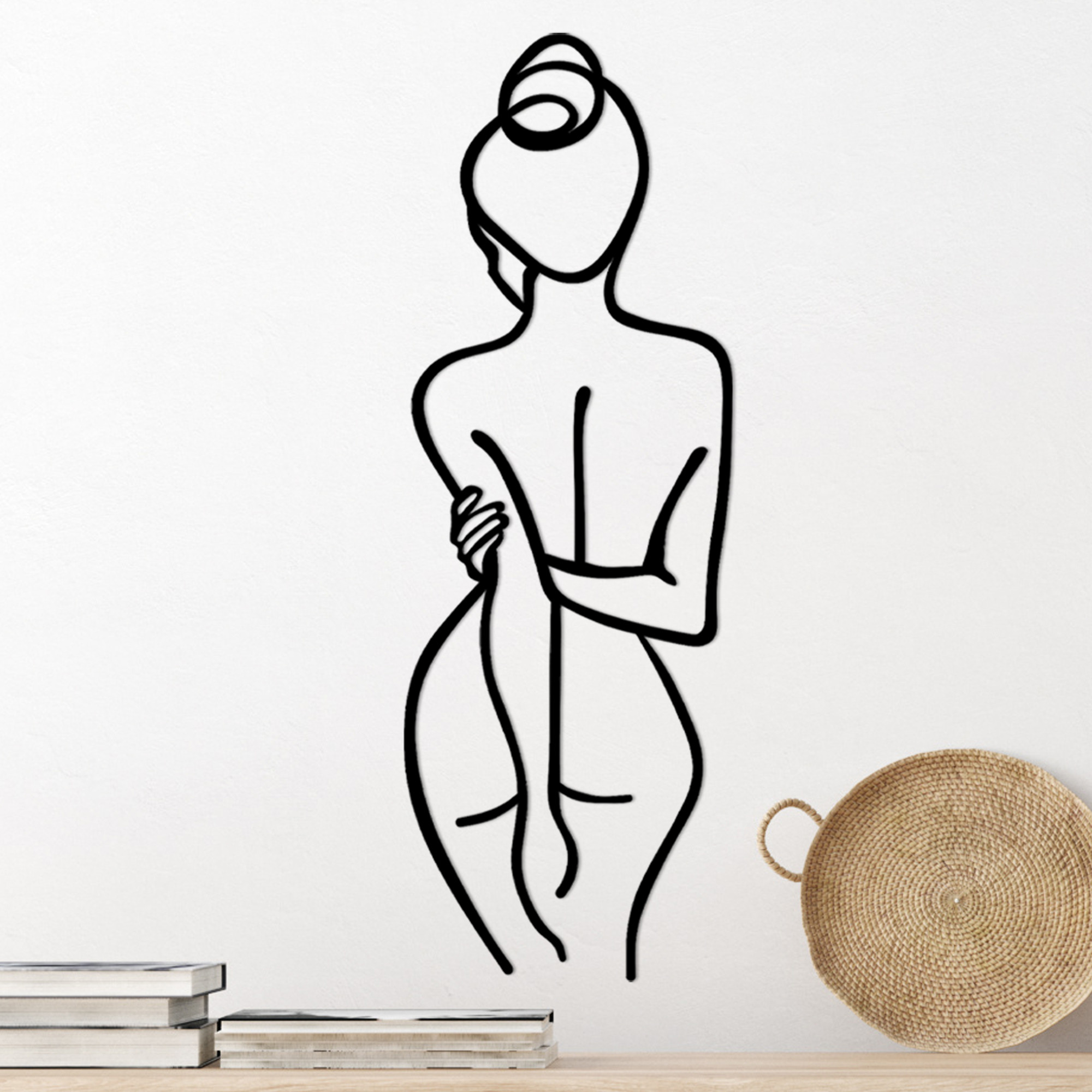 Decorațiune metal Woman
