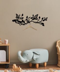 Cuier Butterfly World | 60 x 24 x 2 cm | Negru