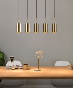 Candelabru Kem - 6386 | 5xE27 | Auriu/Negru