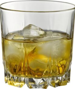 Set pahare whiskey (6 buc) Karat-V - 295 - 896PBH1129 | sticlă 100% | 8,5 x 8,5 x 8,7 cm | Transparent