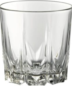 Set pahare whiskey (6 buc) Karat-V - 295 - 896PBH1129 | sticlă 100% | 8,5 x 8,5 x 8,7 cm | Transparent