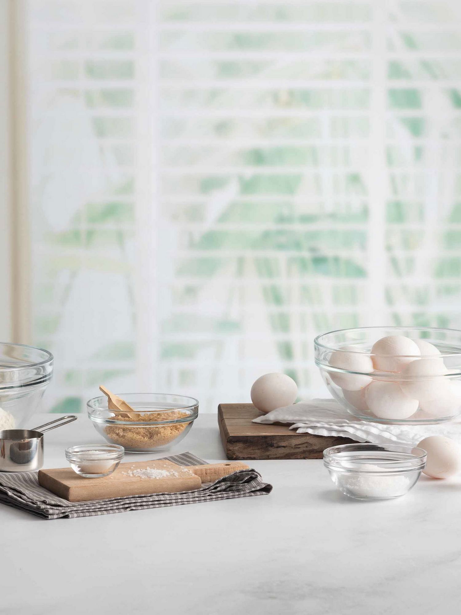 Set boluri sticlă (6 buc) Chefs-K - 595 - 896PBH1402 | sticlă 100% | 6,3 x 6,3 x 14 cm | Transparent