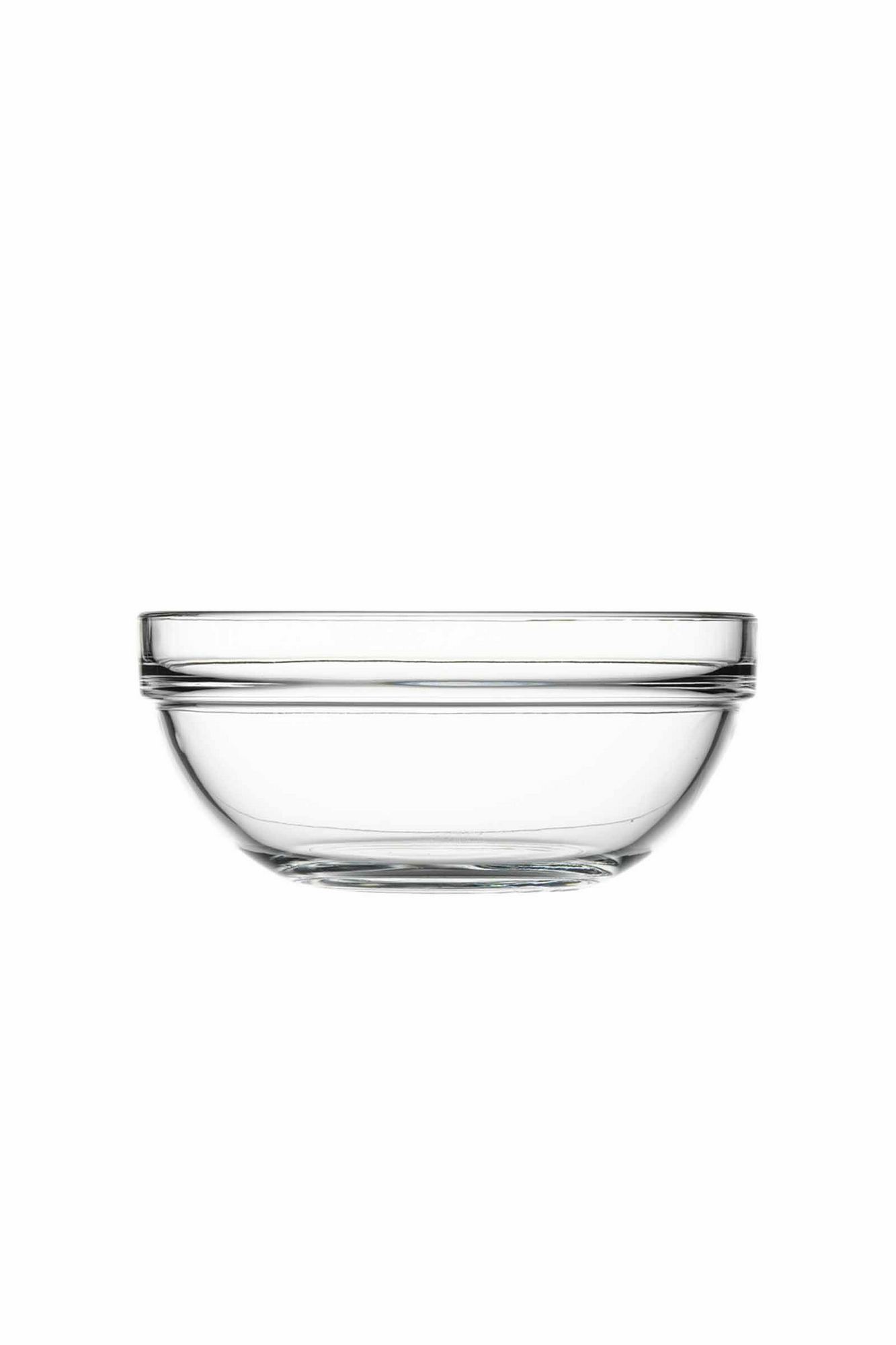 Set boluri sticlă (6 buc) Chefs-K - 595 - 896PBH1402 | sticlă 100% | 6,3 x 6,3 x 14 cm | Transparent