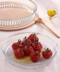 Set platouri sticlă (2 buc) PB - Fma04596 - 896PBH1409 | 100% boro silicate glass | 32 x 32 x 5 cm | Transparent