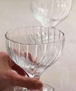 Set cupe înghețată (2 buc) PB-51819 - 896PBH1412 | sticlă 100% | 10 x 10 x 10,5 cm | Transparent