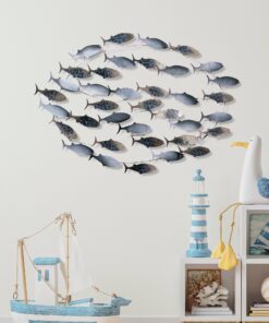 Decorațiune metal Alabalık 3 | Multicolor