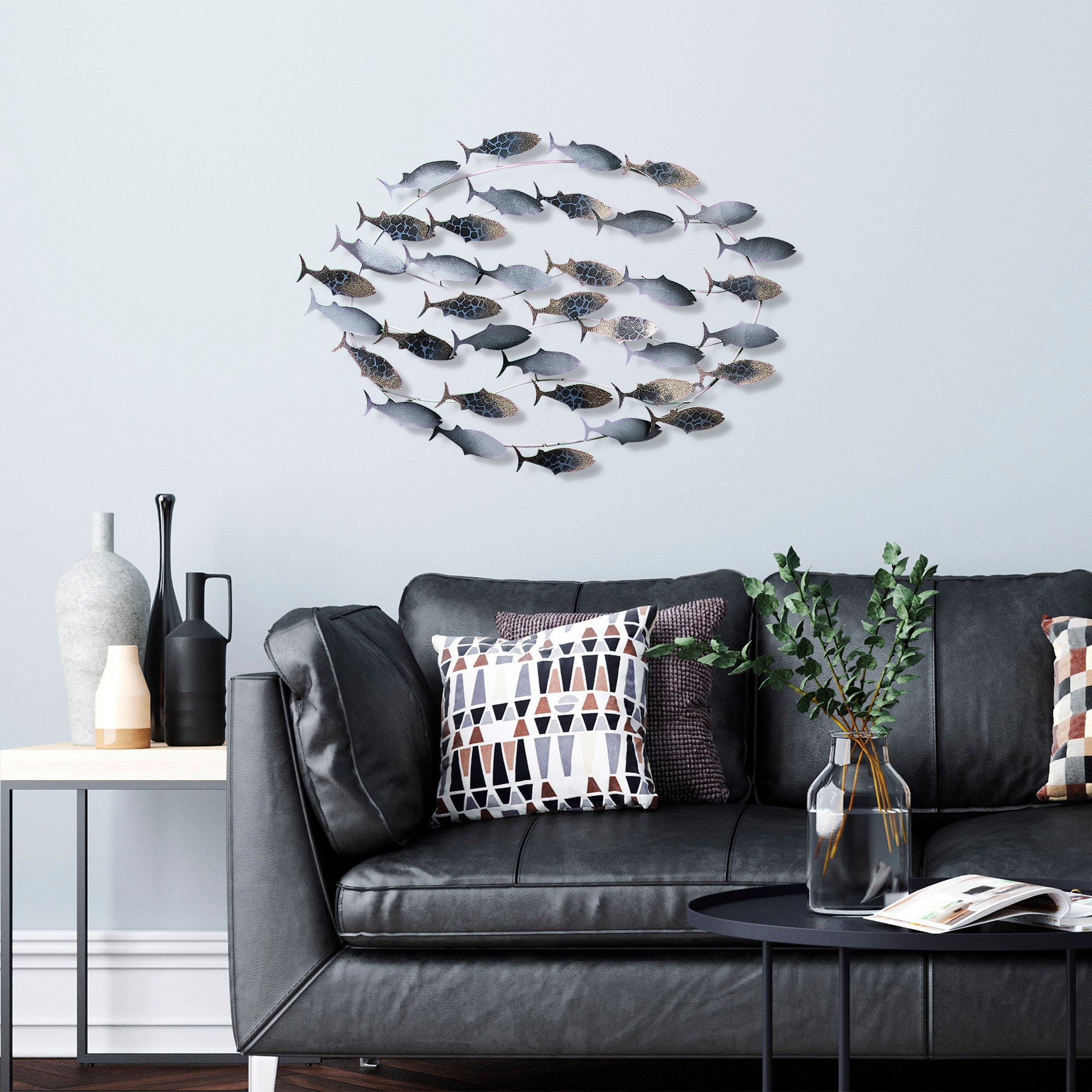 Decorațiune metal Alabalık 3 | Multicolor